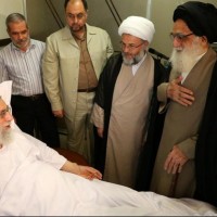 عيادة العلماء والشخصيات للإمام الخامنئي حفظه الله في المستشفى